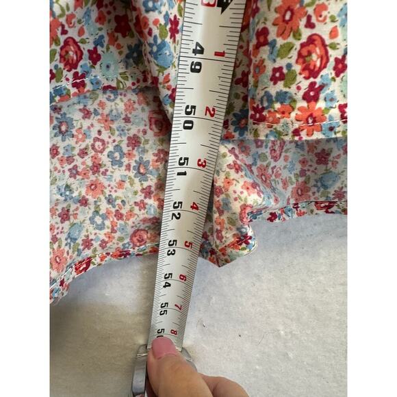 Aakaa Floral Midi Dress with Red Accents - Picture 6 of 13